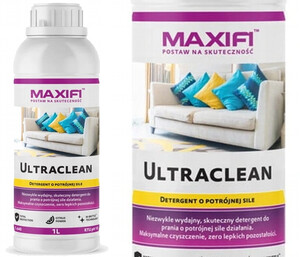 Czyszczenie tapicerki/wykładzin detergent mocny MAXIFI - Ultraclean 1L