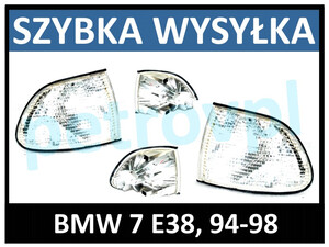 BMW 7 E38 94-98, Kierunkowskaz biały nowy L+P kpl