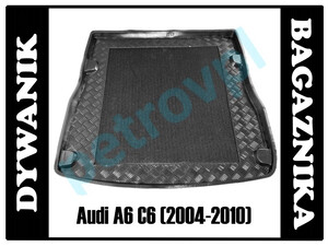 Audi A6 C6 04-10, Dywanik wkład bagażnika KOMBI
