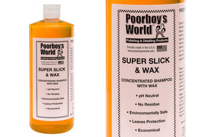 Szampon z woskiem POORBOY'S - Super Slick Wax 946ml