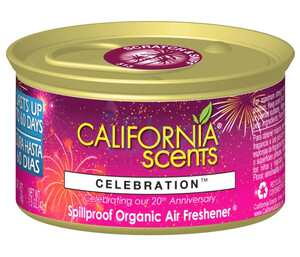 CALIFORNIA CAR SCENTS - zapach zabawy / uroczystości  - CELEBRATION
