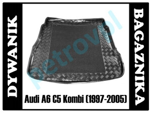 Audi A6 C5 97-, Dywanik MATA wkład bagażnika KOMBI