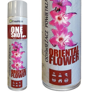 Eliminator zapachów FRESHTEK - One Shot Oriental Flower 600ml