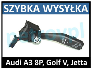 Audi A3 8P Golf V Jetta, Przełącznik wycier. +komp