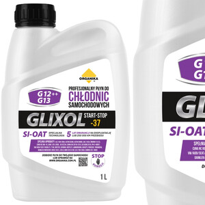 Płyn co chłodnic ORGANIKA - Glixol G12++ StartStop -37'C 1L