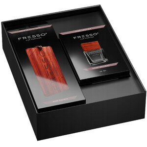 Perfuma samochodowa + zawieszka + pudełko FRESSO - zapach DARK DELIGHT 50ml