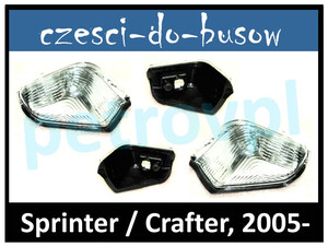 VW Crafter Sprinter 05-, Kierunkowskaz lusterka ORYG. L+P