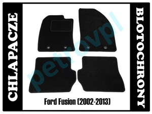 Ford Fusion 2002-2013, Dywaniki WELUROWE 0,8cm!