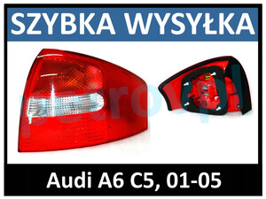 Audi A6 C5 01- Lampa tylna Sedan nowa PRAWA