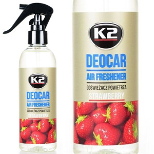 Odświeżacz powietrza K2 - Deocar Strawberry 250ml