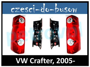 VW Crafter 2005-, Lampa tylna BUS nowa VALEO L+P kpl