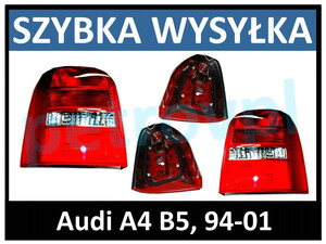 Audi A4 B5 94-01, Lampa tylna Kombi ORYGINAŁ nowa L+P kpl