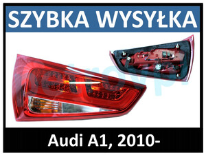 Audi A1 2010-, Lampa tylna tył LED nowa LEWA