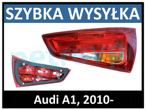 Audi A1 2010-, Lampa tylna TYŁ nowa HELLA PRAWA