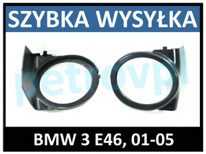 BMW 3 E46 01-, Atrapa kratka zderzaka M-pakiet L