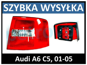 Audi A6 C5 01- Lampa tylna Kombi oryg. nowa PRAWA