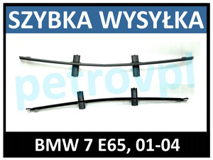 BMW 7 E65 01-04, Atrapa kratka zderzaka ŚRODEK