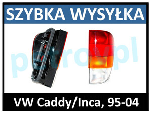 VW Caddy/Inca 95-04, Lampa tylna VALEO nowa PRAWA