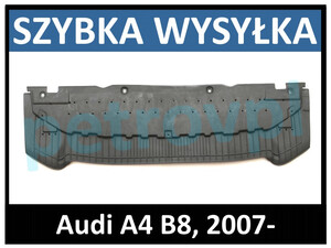 Audi A4 B8 2007-, Osłona dolna zderzaka NOWA