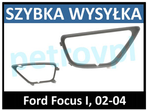 Ford Focus 02-04, Ramka kratka zderzaka hal PRAWA