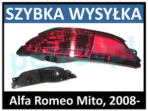 Alfa Romeo Mito 08-, Lampa halogen TYŁ nowy LEWY