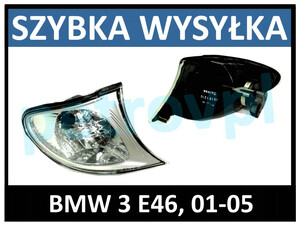 BMW 3 E46 01-05, Kierunkowskaz biały nowy ORYG. PRAWY