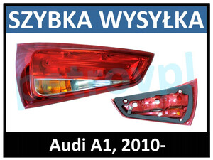Audi A1 2010-, Lampa tylna TYŁ nowa HELLA LEWA