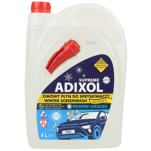 Płyn do spryskiwaczy ORGANIKA - Adixol zimowy zapach -21'C 4L