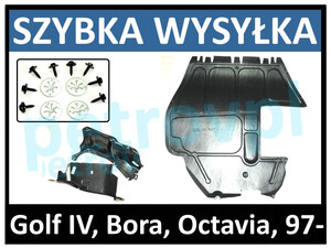 Golf IV/Bora/Octavia, Osłona silnik AUTOMAT spinki