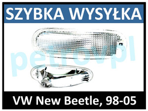 VW New Beetle 98-05, Kierunkowskaz biały nowy LEWY