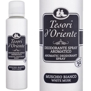 Dezodorant TESORI d'Oriente - Muschio Bianco spray 150ml