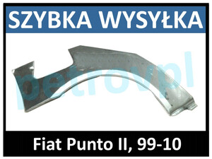 Fiat Punto II 99-10, Reperaturka błotnika 3D PRAWA
