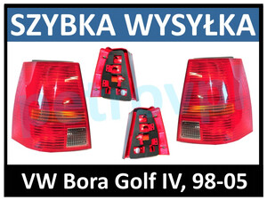 VW Bora Golf IV, Lampa tylna KOMBI ORYG. nowa L+P kpl