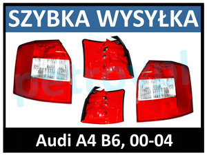Audi A4 B6 00-04, Lampa tylna Kombi ORYGINAŁ nowa L+P kpl