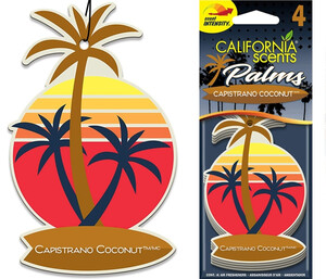 CALIFORNIA SCENTS zawieszka o zapachu kokosa - CAPISTRANO COCONUT