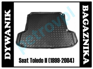 Seat Toledo II 99-04, Dywanik wkład bagażnika BM