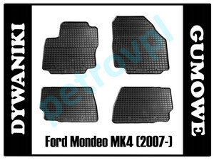 Ford Mondeo MK4 07-, Dywaniki PETEX gumowe ORYGIN.