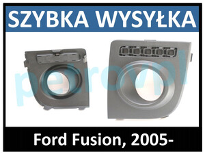 Ford Fusion 05-, Atrapa kratka zderzaka hal LEWA