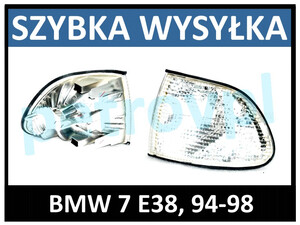 BMW 7 E38 94-98, Kierunkowskaz biały nowy LEWY