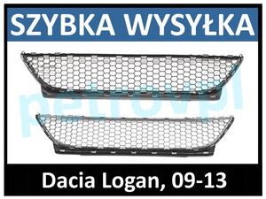 Dacia Logan 09-12, Atrapa kratka zderzaka ŚRODEK