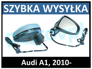Audi A1 2010-, Lusterko ELE mal nowe PRAWE