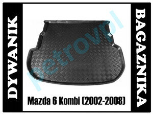 Mazda 6 02-08, Dywanik wkład bagażnika KOMBI BM