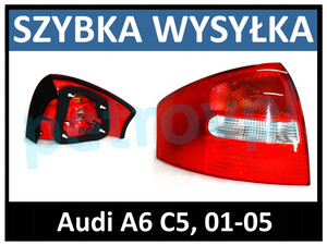 Audi A6 C5 01- Lampa tylna Sedan nowa LEWA