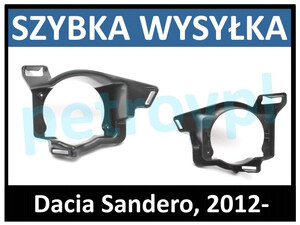 Dacia Sandero 2012-, Ramka halogenu kratka PRAWA
