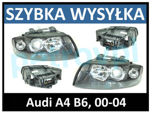Audi A4 B6 00-04, Reflektor BI-XENON valeo L+P kpl