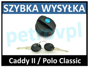 VW Caddy II Polo Classic, Korek wlewu paliwa +cent