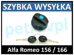 Alfa Romeo 156 166, Korek wlewu paliwa +cen. zamek