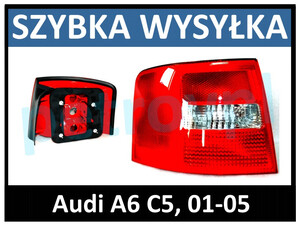 Audi A6 C5 01- Lampa tylna Kombi oryg. nowa LEWA