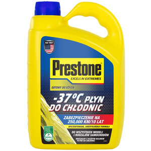Płyn chłodniczy PRESTONE - Antifreeze gotowy do -37'C 4L