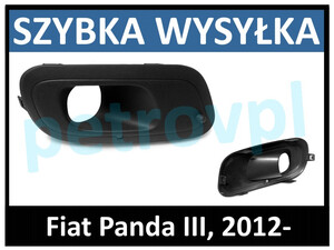 Fiat Panda 12-, Atrapa kratka zderzaka hal PRAWA